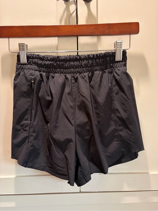 Athleta Other - Athleta Girl Heart The Hustle 4” Black Athletic Short Elastic Waist Size M/8-10